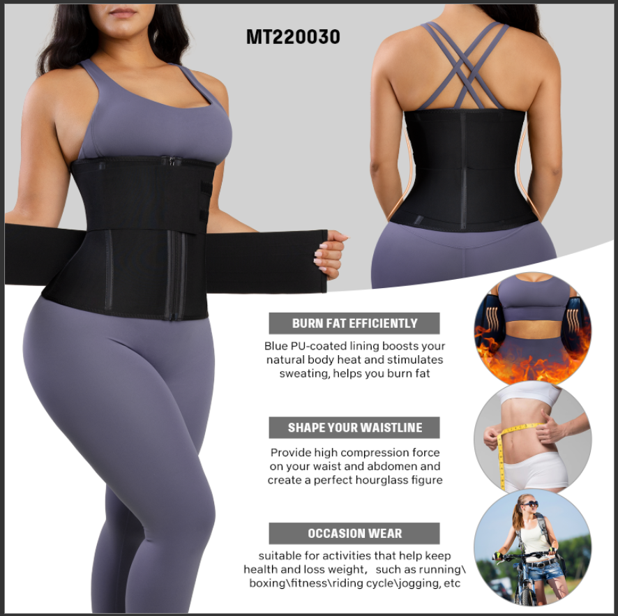 Modern Active Tummy Control Waist Trainer with Double Belts