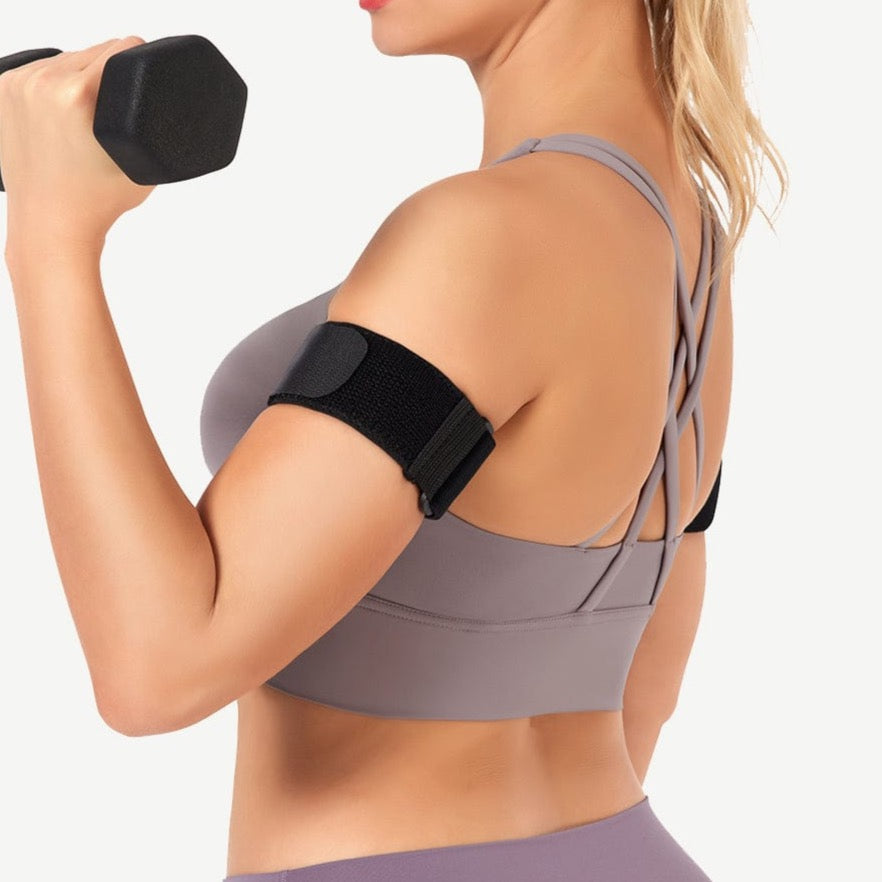 Modern Active Arm Blood Flow Restriction Band with Adjustable Tightness and High-Quality Fasteners