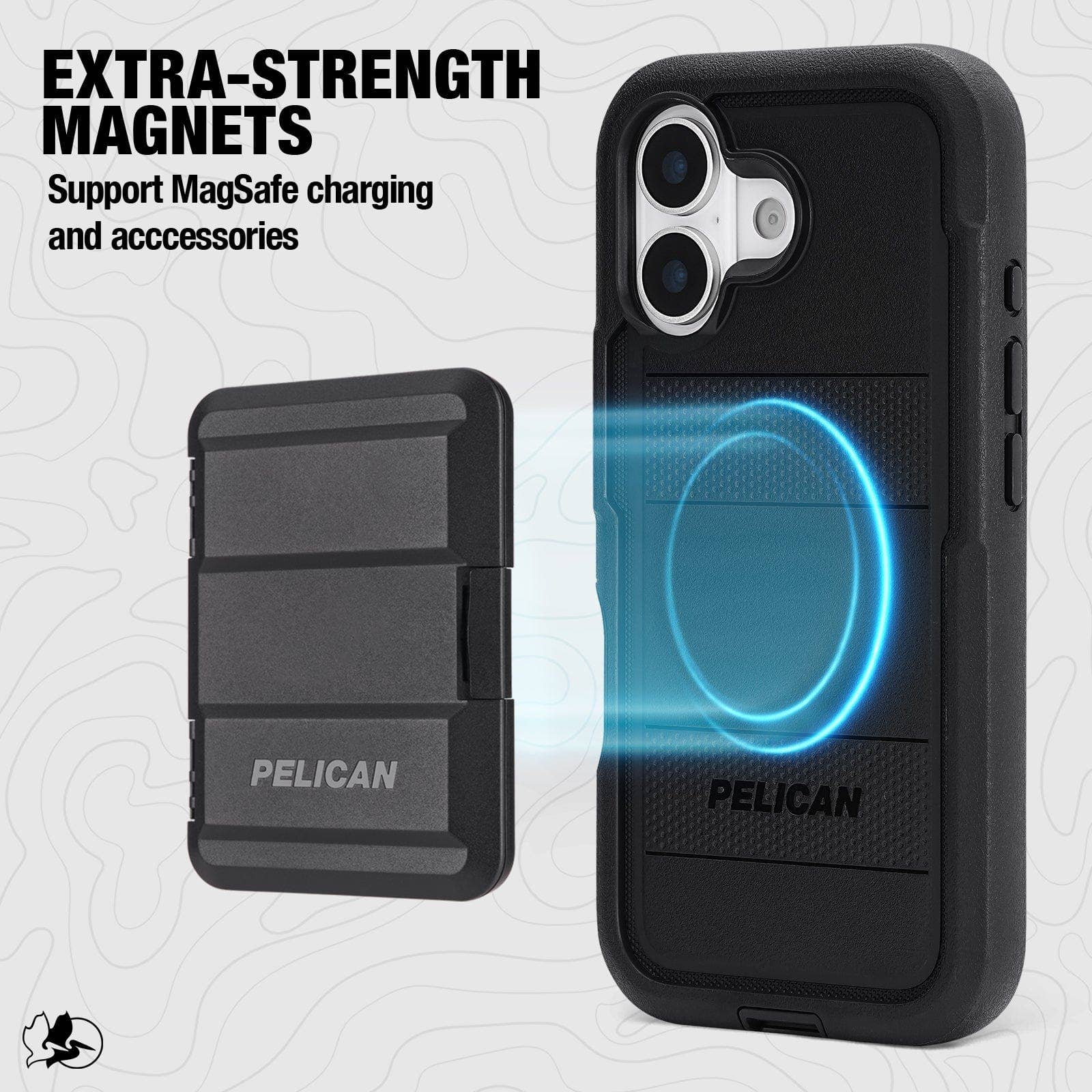 Pelican Voyager Black MagSafe - iPhone 17: Black