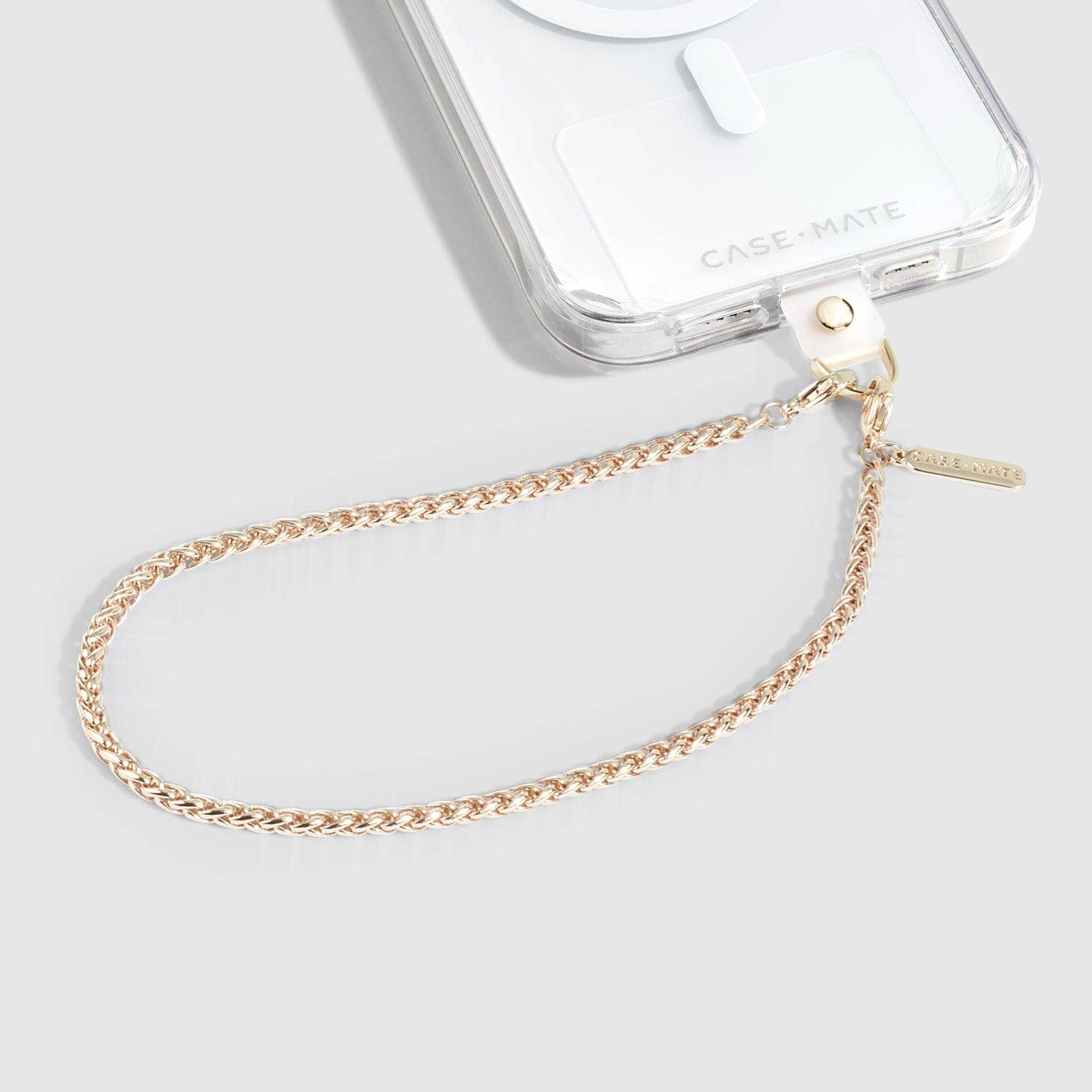 Dainty Gold Chain Phone Charm: Dainty Gold