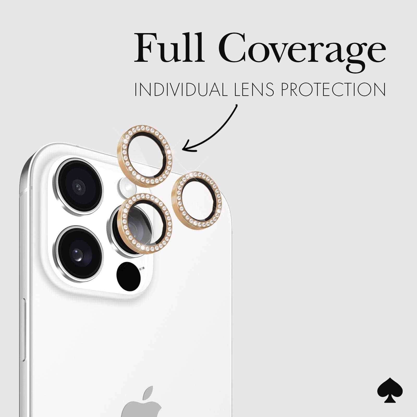 Kate spade new york iPhone 16 Pro/Pro Max Lens Set in Stone: Set In Stone
