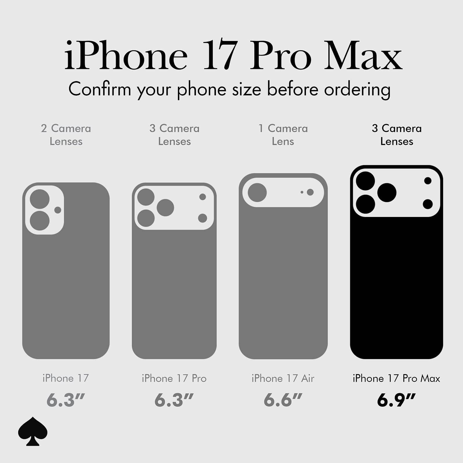 Kate spade new york Crystal Pavé MagSafe - iPhone 17 Pro Max: Nightfall Crystal Pavé