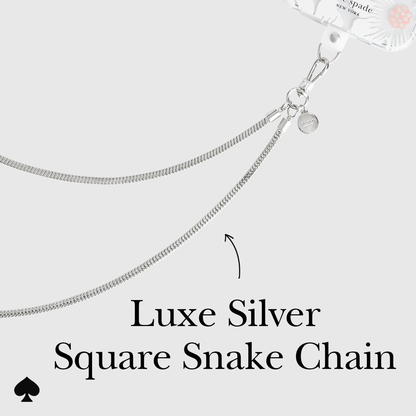 Kate spade new york Crossbody Chain Heart of Silver: Heart of Silver