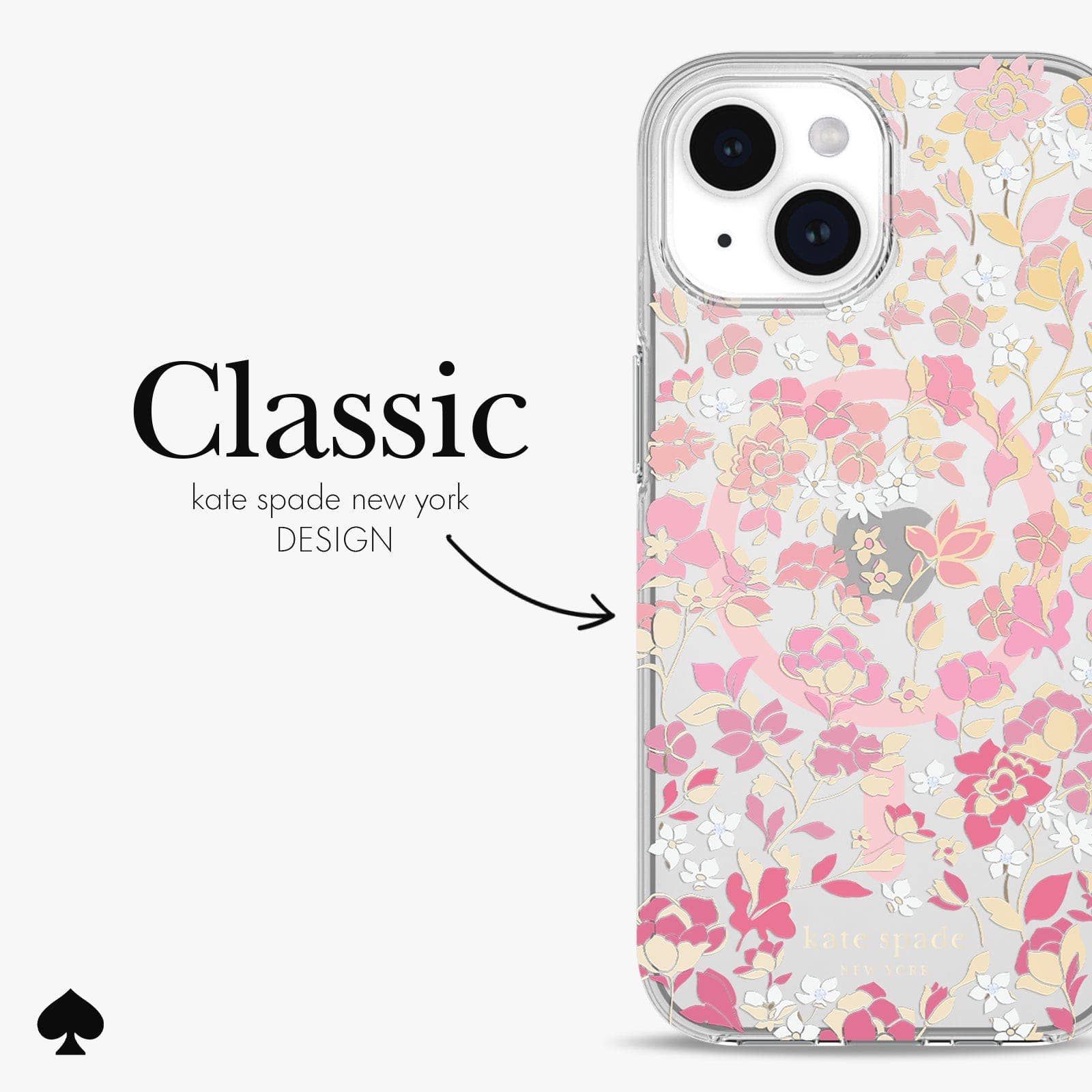 Kate spade new york iPhone 15 / 14 / 13 Flowerbed MagSafe: Flowerbed