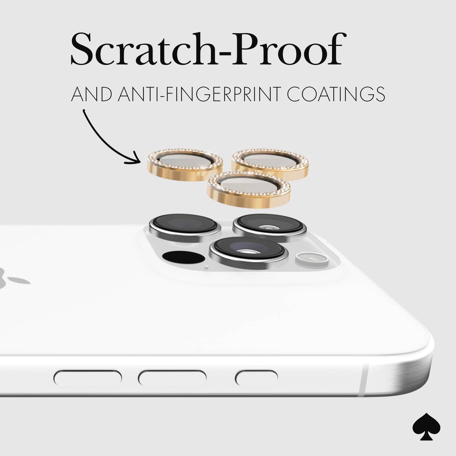 Kate spade new york iPhone 16 Pro/Pro Max Lens Set in Stone: Set In Stone