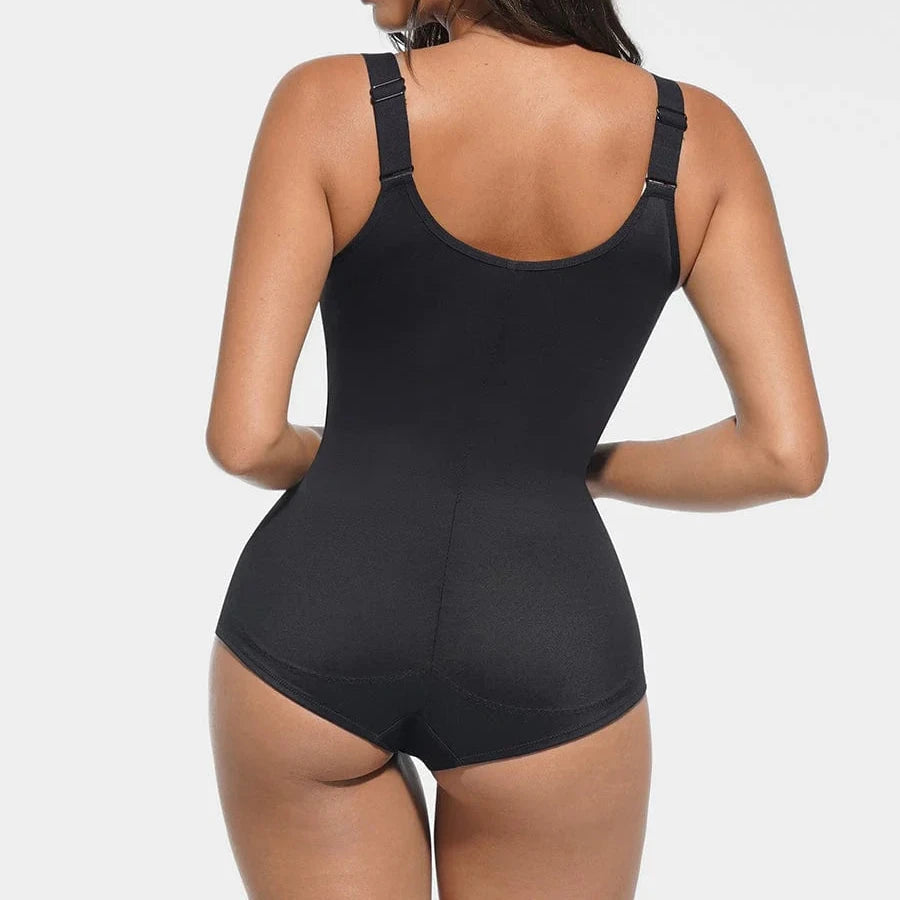 High Elastic Tummy Control Bodysuit with Bust Support