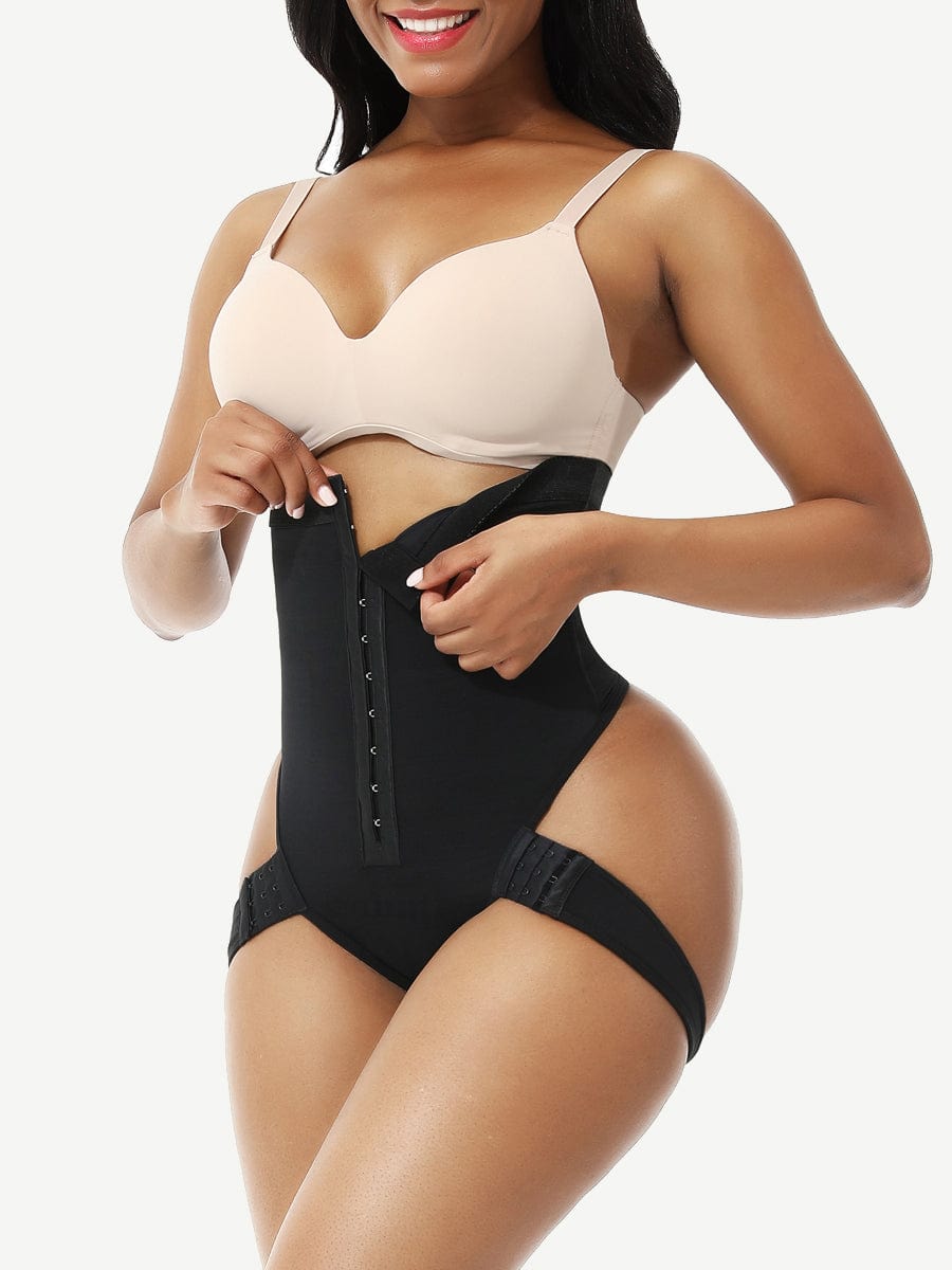 Good High Waist Butt Lifter Thong Curve With 2 Side Straps Body Shapewear-Modern Active