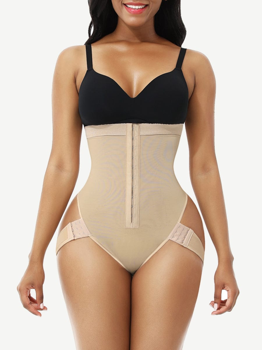 Good High Waist Butt Lifter Thong Curve With 2 Side Straps Body Shapewear-Modern Active