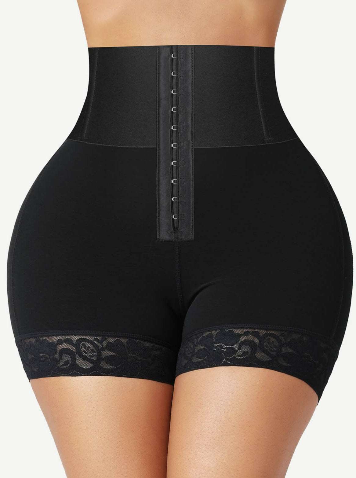 Butt Lifter Tummy Control Middle Waisted Mid Thigh Shaper Shorts-Modern Active