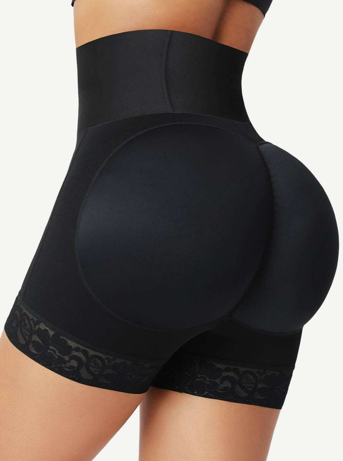 Butt Lifter Tummy Control Middle Waisted Mid Thigh Shaper Shorts-Modern Active