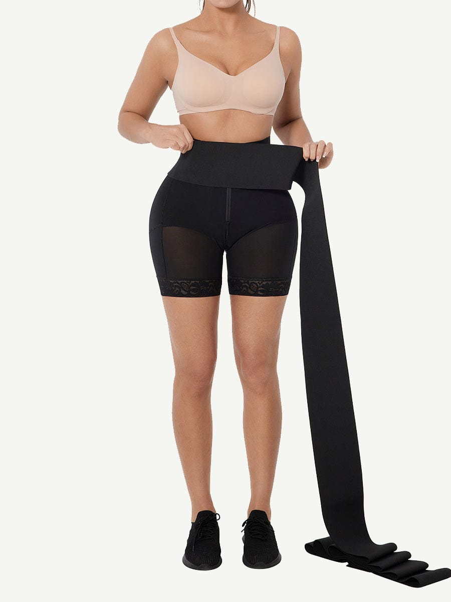 Modern Active Shapewear Pants with Rubber String Waist Trainer