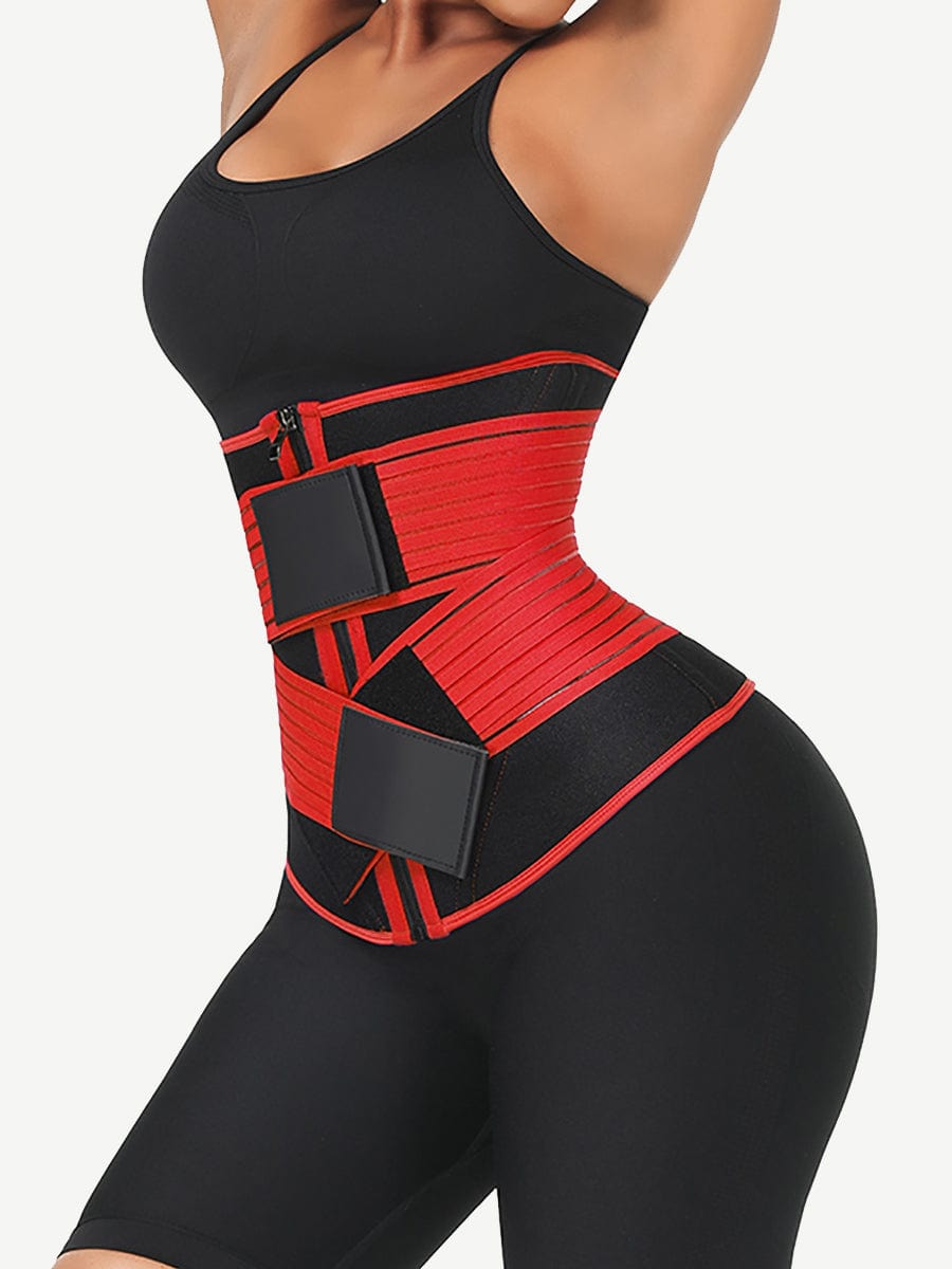 Modern Active Neoprene Waist Trainer | Fat Burning & Breathable | Double Elastic Waistbands