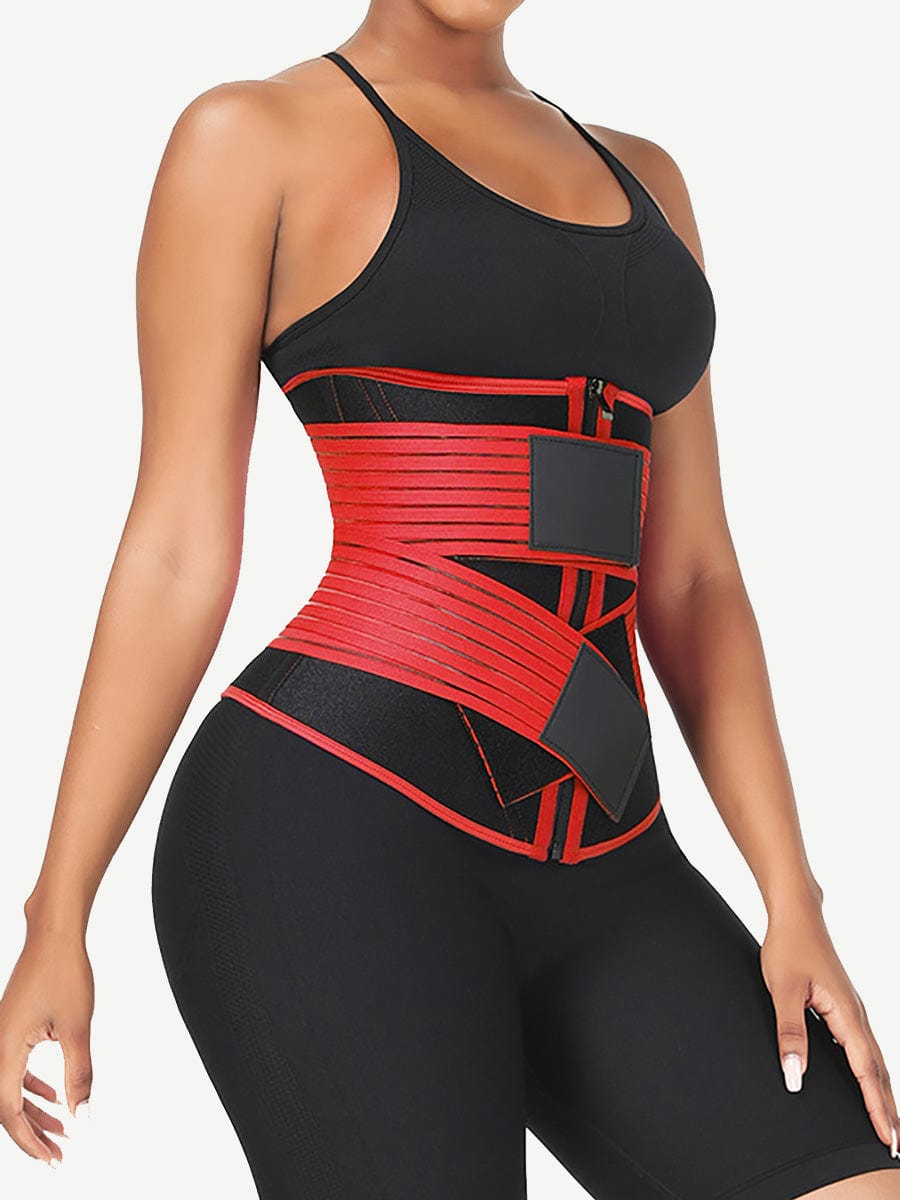 Modern Active Neoprene Waist Trainer | Fat Burning & Breathable | Double Elastic Waistbands