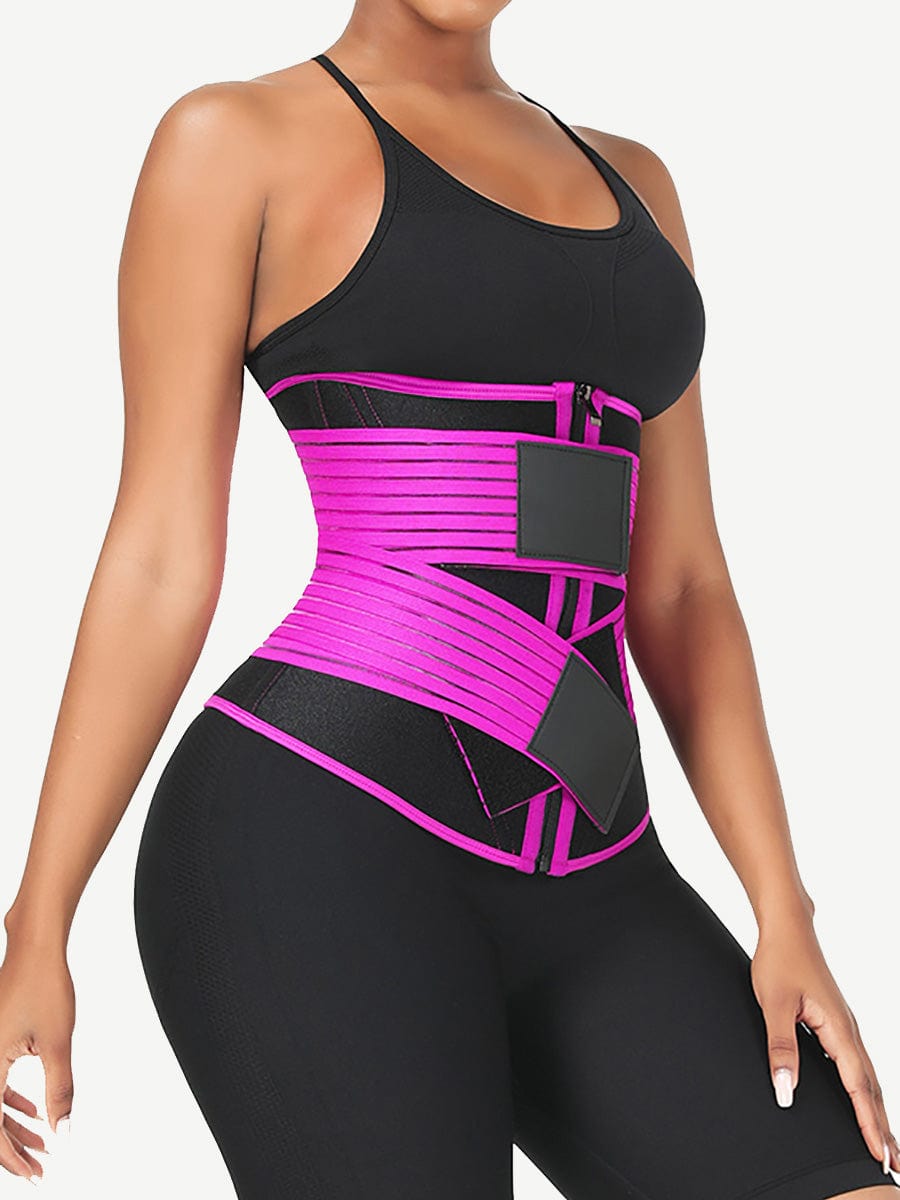 Modern Active Neoprene Waist Trainer | Fat Burning & Breathable | Double Elastic Waistbands