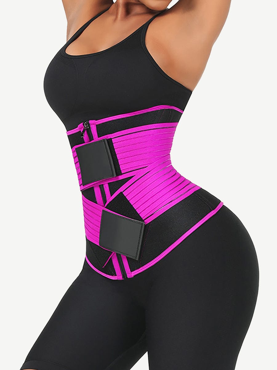 Modern Active Neoprene Waist Trainer | Fat Burning & Breathable | Double Elastic Waistbands