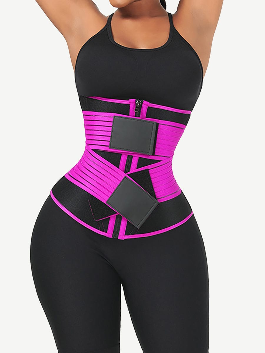 Modern Active Neoprene Waist Trainer | Fat Burning & Breathable | Double Elastic Waistbands