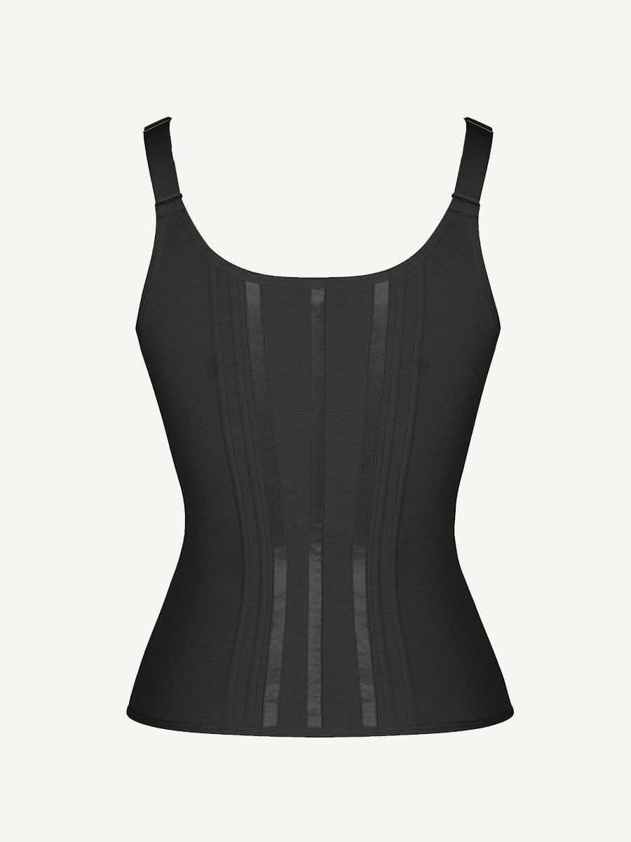 Modern Active Waist Trainer Vest with 13 Built-in Steel Bones & U-shaped Chest Support