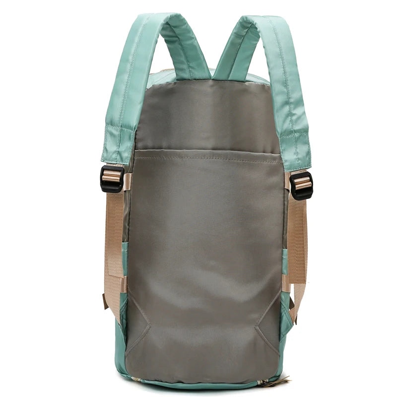AquaGuard Duffel Backpack: Waterproof Oxford Cloth Gym Bag-Modern Active